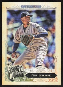 2017 Topps Gypsy Queen Felix Hernandez #189 Seattle Mariners - Picture 1 of 2