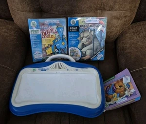 Leap Frog Little Touch LeapPad Learning System~ 2 Cartridges & Booklets - Picture 1 of 9