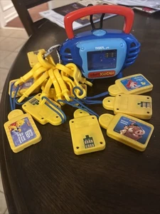 Disney Tunes Kid Clips Player Radio 10 Cartridges All Tested Works Great - Picture 1 of 5