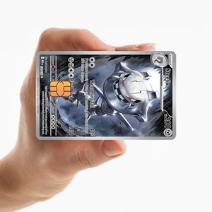 Steelix 150/132 Holographic Credit Card Sticker Skin - Picture 1 of 1