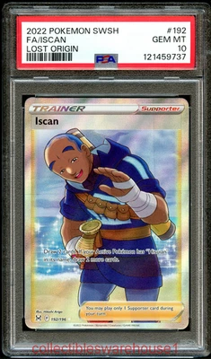 Pokemon Lost Origin Iscan 192 PSA 10 - Image 1 of 2