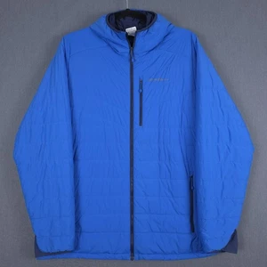 Chaqueta con Capucha Eddie Bauer First Ascent Para Hombre 3XL Alta Azul Reversible Cremallera Completa - Imagen 1 de 10