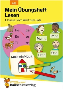 Übungsheft Lesen lernen: Vom Wort zum Satz - 1. Klasse Grundschule Nachhilfe - Bild 1 von 2