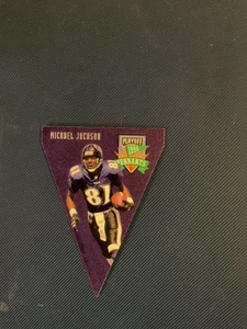 1996 Playoff Contenders Michael Jackson Pennants Die Cut Card - Picture 1 of 2