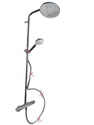 Set doccia HANSGROHE Crometta S 240 cromo - Immagine 1 di 4