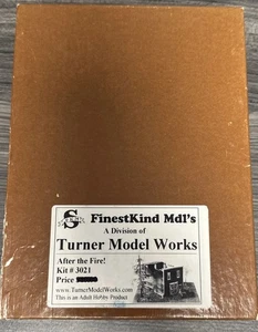 FinestKind Models S Scale Kit #3021 After the Fire!  1:64 NIB - Picture 1 of 3