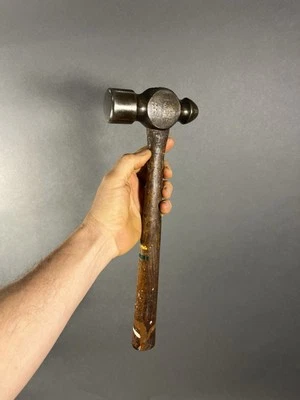 Herramienta de maquinista vintage USMC SEGUNDA GUERRA MUNDIAL PLUMB bola peen martillo logotipo 24 oz marines. Foto 1 de 4