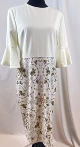 Ted Baker London Barbz Majestic Dress Women’s Size 3 US Size 6-8 - Picture 1 of 9
