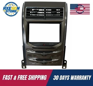 2011-2015 LINCOLN MKX RADIO BEZEL AUDIO AC CONTROL PANEL BRONZE OEM EA1T18A802AB - Picture 1 of 10