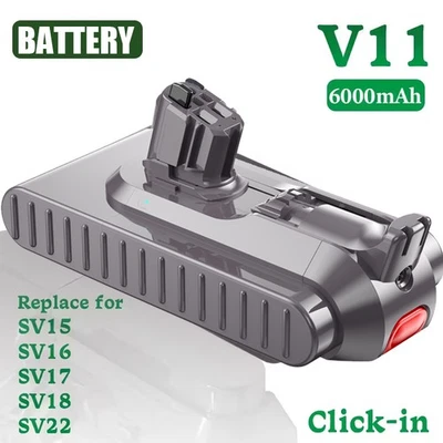 MARKENLOS 25,2 V 6000mAh Akku für Dyson V11 V15 SV15 SV16 SV22 Staubsauger Fluffy Absolute