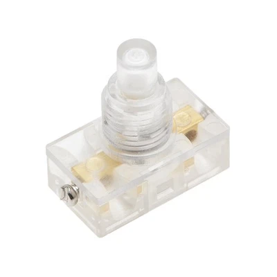 Inline Foot Pedal Push Button Switch U F O Type Lamp Lighting ON/Off Footswitch - Image 1 of 4