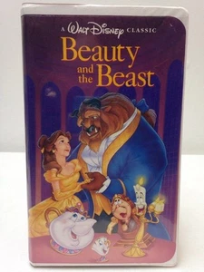 Walt Disney CLASSIC BEAUTY AND THE BEAST VHS Rare 1992 BLACK DIAMOND #1325 Video - Picture 1 of 1