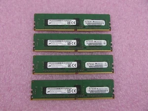 Micron 16GB (4 x 4GB) PC4-2133P DDR4 ECC Reg Memory RAM MTA9ASF51272PZ-2G1A2 - Picture 1 of 3