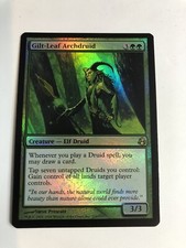MTG Gilt-Leaf Archdruid Morningtide FOIL - Mint In Sleeve