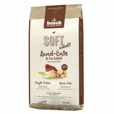 Bosch Soft Land-Ente & Kartoffel 2 x 12,5 Kg - Bild 1 von 2