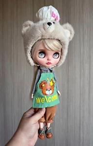 Full Set of Bear Themed Clothing for Blythe Wearing (RARE) - Picture 1 of 21