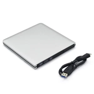 USB 3.0 9.5mm External Case Enclosure Box For Laptop SATA BD DVD CD Burner Drive - Picture 1 of 7
