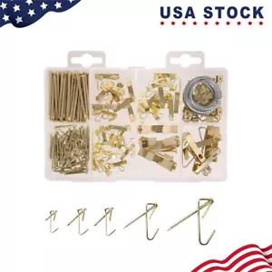 Kit per appendere quadri assortiti, kit per appendere quadri, ganci per appendere quadri - Foto 1 di 8