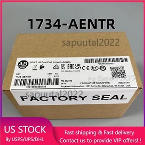 Allen-Bradley 1734-AENTR AB Point I/O Dual Port Adaptor Module 2023 New Sealed - Picture 1 of 7