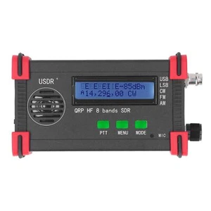 Shortwave Radio Transceiver 8 Band SDR QRP SSB CW Transceiver With Microphone - Zdjęcie 1 z 22