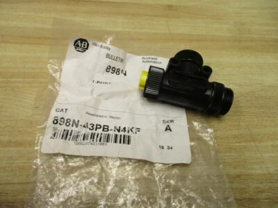 Allen Bradley 898N-43PB-N4KF T-Port 898N43PBN4KF Ser. A - Image 1 of 4