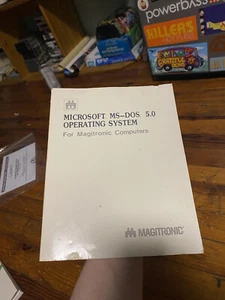 Microsoft MS-DOS Operating System 5.0 User’s Guide For Magitronic Computers RARE - Picture 1 of 4