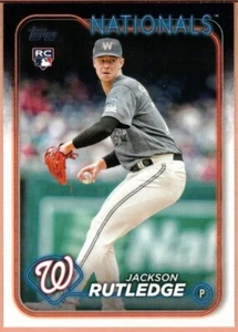 Jackson Rutledge 2024 Topps RC Series 2 Five Card Lot - Picture 1 of 1