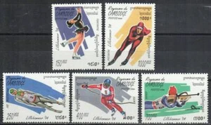 Cambodia Stamp 1334-1338 - 94 Winter Olympics - Picture 1 of 1
