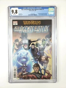 War of the Realms New Agents of Atlas #1 CGC Grade 9.8 MARVEL Comics 2019 - Picture 1 of 2