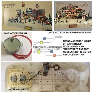 Trendmasters "Magic Of Mainstreet" & "Mainstreet Parade" PARTS motor kit. - Picture 1 of 5