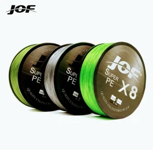 JOF 8Strangs Geflochtene Angelschnur Multifilament PE 30LB-0,23/40LB-0,28 500M - Bild 1 von 10