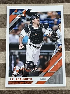 2019 Panini Donruss Baseball J.T. Realmuto Card #105 - Picture 1 of 2