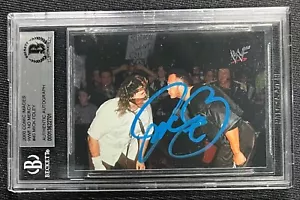 MANKIND MICK FOLEY SIGNED 2000 COMIC IMAGES NO MERCY BECKETT AUTHENTIC 701 - Picture 1 of 2