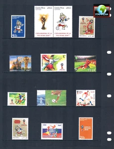 SPECIAL $47.45 Scott Value - 10 COUNTRIES World Cup 2018 Russia MNH NH UMM - Picture 1 of 2
