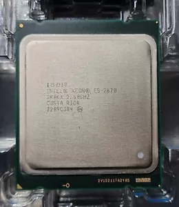 Intel Xeon E5 2670 E5-2670 8 x 2.6 GHz SR0KX 8 Core CPU Socket 2011 *DEALER* - Picture 1 of 1