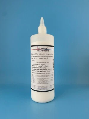 AADVANCE INSTRUMENTS Silica Gel in SiliDispense(TM) Bot. 300-400mesh Fine for Column Chromatography