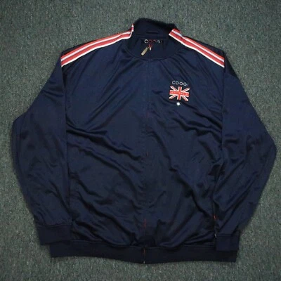 Coogi Jacket Men 5XL Blue Full Zip Pockets Track Bomber Australia - Image 1 of 4