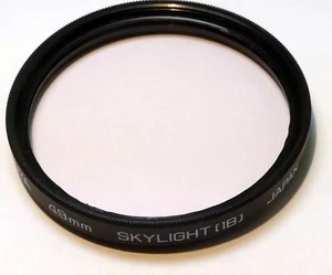 HOYA  49mm Skylight 1B Filter sky made in Japan - Picture 1 of 9