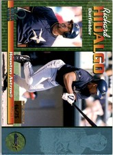 1999 Pacific Omega Platinum Blue #107 Richard Hidalgo /75 - NM-MT