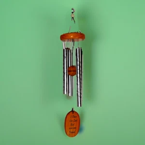 20" HOLZ WINDSPIEL - AMAZING GRACE TEXTE - GUTER ZUSTAND - Bild 1 von 3