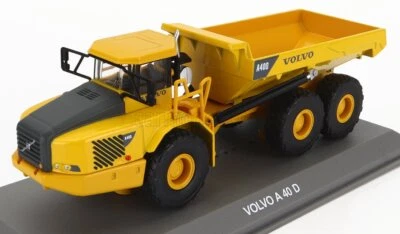 MODELLINO CANTIERE STATICO VOLVO A40D TRUCK CASSONATO RIBALTABILE CAVA 1/72 - Immagine 1 di 4