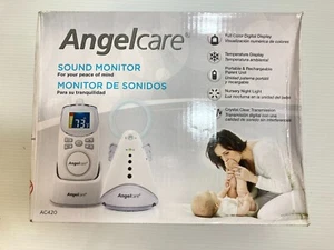 Angelcare Baby Monitor Sound w/ Nursery Light and Temperature Display AC420 - Picture 1 of 2