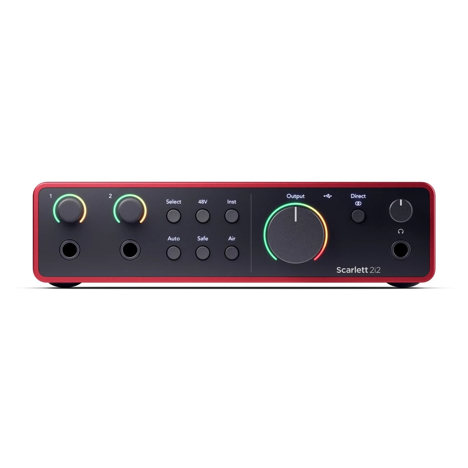 Focusrite SCARLETT-2I2-4G 2-In 2-Out USB Audio Interface 4th Generation