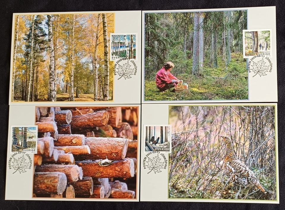 Sweden 2000 Maxi maximum cards The Forest - Image 1 of 1