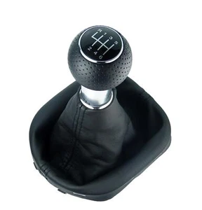 Schaltmanschette Schaltsack Schaltknauf  f. VW Touran 1T + Caddy 2K III 3 6 Gang - Afbeelding 1 van 6