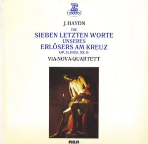 HAYDN The Last Seven Words of Christ VIA NOVA QUARTET Erato ZL-30549 LP NM 1972 - Picture 1 of 3
