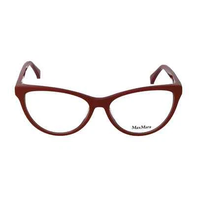 Marco de gafas de gato de plástico rojo brillante Max Mara MM5011 066 55-15-140 MM5011 Foto 1 de 3