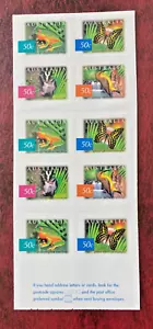 Australian Stamps: 2003 - Nature of Australia Booklet - Rainforests 10 Stamps - Picture 1 of 2