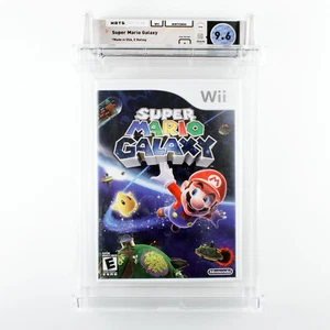 Super Mario Galaxy - Wii - Nintendo - WATA 9.6 A - 2007 - Lanzamiento de EE. UU. 64297A - Imagen 1 de 7