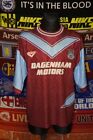 4/5 West Ham United adults 42-44" L/XL 1993 home football shirt jersey soccer